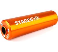 Silencieux Stage6 50/80cc orange montage à droite