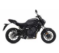 SILENCIEUX THUNDER ARROW DARK ALUMINIUM CARBONE APPROUVÉ POUR YAMAHA MT-07 2021