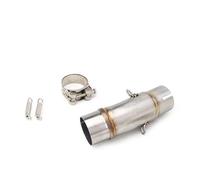 Silencieux Tuyau D'échappement De Moto pour Kawasaki pour Ninja 400 pour Z400 2017-2023, Connecteur De Tuyau De Liaison Intermédiaire, Silencieux 51 Mm D'échappement(Couleur 1)