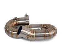 Silencieux Tuyau D'échappement Intermédiaire pour Moto pour pour CBR1000RR 2008-2017, 51 Mm, Adaptateur De Liaison Intermédiaire D'échappement