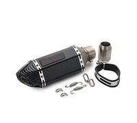 Silencieux Tuyau D'échappement Pour Piaggio MP3 500 Pour Beverly 300 BYQ 100T Pour Medley Pour Liberty 150 125 Tuyau D'échappement Moto Silencieux D'échappement Avec DB Killer (Color : 6)