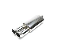 Silencieux universel double sortie ovale DTM