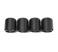 Silencieux Voiture 4 Pièces/lot ID70MM Embout D'échappement Branchez Directement Le Silencieux Pour M2 Pour M3 Pour M4 F80 F82 F83 F87 Tuyau D'Échappement(Carbon Fiber D)