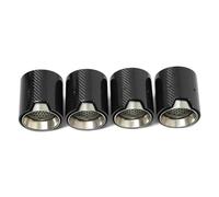 Silencieux Voiture 4PCS/lot Embout D'échappement Embouts De Silencieux Buse Tuyau Pour BMW F90 Pour M5 Embout D'echappement(Mat)