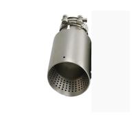 Silencieux Voiture Embout D'échappement Mat, Mise À Niveau Du Tuyau De Silencieux, Modification Pour VW Pour GTI Pour MK7 Pour Golf 7 Embout D'echappement(Left in51-out101mm)