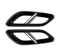 Silencieux Voiture Lot De 2 Cache-tuyaux D'échappement Arrière Pour Mercedes Pour Benz Classe E W214 E260 E300 2024 Embout D'echappement(Noir brillant)