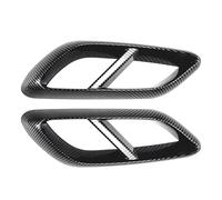 Silencieux Voiture Lot De 2 Cache-tuyaux D'échappement Arrière Pour Mercedes Pour Benz Classe E W214 E260 E300 2024+ Queue Gorge(Noir carbone)