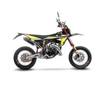 Silencieux X-FIGHT CARBON FIBER XE 50 - XM 50 - Homologué