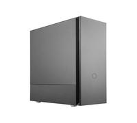 Silencio S600 - Acier insonorisé - tour - ATX - pas d'alimentation (ATX / PS/2) - noir - USB/Audio