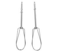 SILENRADAWN 2 Pièces Accessoires Batteur Électrique Acier Inoxydable Tiges Mélangeurs Polyvalentes pour Cuisine Fouets de Remplacement pour Mixeur Outils Efficaces pour Pâtisserie