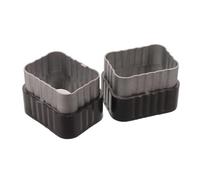 SILENRADAWN 2 Pièces Adaptateur de Tuyau D'évacuation D'eau Pluviale en Alliage D'aluminium pour Gouttières Rectangulaires, Forme Entonnoir Dérivateur Intégré, Compatible pour Installation