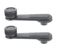 SILENRADAWN 2 Pièces Manivelle de Lève-vitre Voiture Poignée de Fenêtre Abs Diamètre Dent Interne 13mm 16 Dents Installation Facile Confort Amélioré