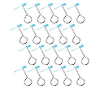 SILENRADAWN 20 Pièces de Goupilles de Verrouillage en Fer Scellés Plastiques pour Extincteurs, Accessoires Fiables Sécurité Incendie à Domicile Urgence Couleur Aléatoire