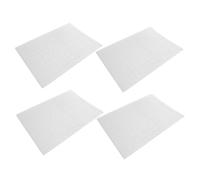 SILENRADAWN 4 Pièces Tapis en Maille Argenté en Acier Inoxydable 20 Mesh pour Germination de Micro-pousses et Blé Vert, Surface Lisse, Respirant et Réutilisable pour Culture en Intérieur