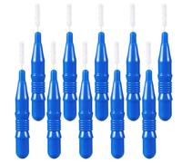 SILENRADAWN 50 Brosses Interdentaires en Plastique Bleu pour Nettoyage Dentaire, Emballage Individuel, Outil Oral Pratique pour Éliminer les Résidus Alimentaires Entre les Dents