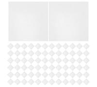 SILENRADAWN 500 Feuilles Papier de Pesée Antiadhésives Blanches Non Absorbantes Adaptées Transfert D'échantillons pour Usage en Laboratoire et Balance de Précision