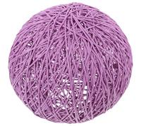 SILENRADAWN Abat-jour en Papier pour Lampe Boule, Robuste et Chic, Protection pour Lampe de Plafond, Décoration Simple pour Salon ou Chambre