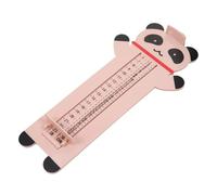 SILENRADAWN Appareil de Mesure du Pied Bébé Rose Pp Réglable Butée | Mesure Précise, Glissière Coulissante et Calibration en Relief, pour Nourrissons et Garçon et Filles Jusqu’à 15 Ans
