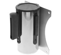 SILENRADAWN Barrière Rétractable Murale en Acier Inoxydable Sangle en Nylon, Bande de Sécurité Extensible pour Terrains de Jeux et Galeries D'art