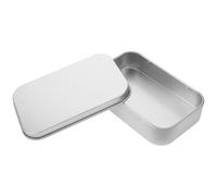 SILENRADAWN Boîte à Médiators en Métal Argenté pour Bass Plectrum et Ukulele Pick, Facile à Transporter et Protège Les Médiators de l'eau