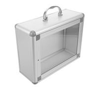 SILENRADAWN Boîte Murale pour Médicaments Alliage Armoire de Secours Polyvalente pour Bureaux et Banques Installation Facile et Gain de Place pour Services Communautaires