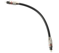 SILENRADAWN Câble Audio Optique Numérique Noir 0,2m Connecteur Protégé en Pvc et Pmmc Protection L’oxydation pour Tv, Console de Jeux et Barre de Son