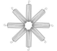 SILENRADAWN Cages Métalliques pour Reines D'abeilles 8pcs pour Apiculture Protection des Cellules Outils Apicoles en Acier Inoxydable Étanches Faciles à Nettoyer Adaptées à L'élevage de