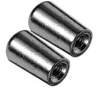 SILENRADAWN Capuchons de Commutateur 3,5mm 2pcs pour Guitare Électrique en Métal Noir Améliorant le Son sans Bruit pour Accessoires de Guitare