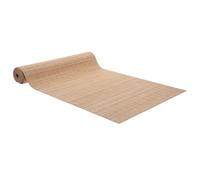 SILENRADAWN Chemin de table bambou résistant chaleur pour buffets et picnics, surface lisse sans échardes, rouleau de 2 mètres à découper selon besoin