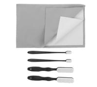 SILENRADAWN Chiffon de Polissage pour Bijoux Argentés, Tissu Souple et Plastique, Restaure la Brillance sans Eau ni Produits Chimiques, pour Voyages et Déplacements Professionnels