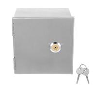 SILENRADAWN Coffret Prise Électrique Mural Étanche avec Serrure Boîtier de Protection Extérieur Résistant Aux Intempéries Facile à Installer pour Sécurité Prise Électrique