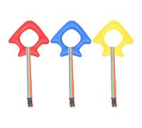 SILENRADAWN Cordes de Marche pour Tout-Petits Lot de 3, Poignées Antidérapantes, Corde de Sécurité pour Garçons et Filles Lors de Sorties en Crèche et Écoles Maternelles Couleur Aléatoire