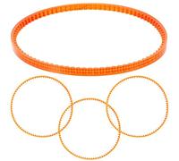 SILENRADAWN Courroies de Remplacement en Plastique Robuste pour Machine à Barbe à Papa Électrique, Lot de 4 Pièces, Accessoires pour Distributeur de Sucre, Compatibles Machines à Bonbons