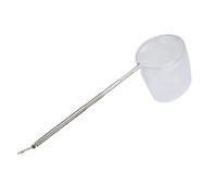 SILENRADAWN Épuisette Télescopique en Abs pour Pêche en Eau Douce et Salée, Mini Filet Portable Manche Extensible, Évite L'emmêlement des Hameçons