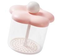 SILENRADAWN Flacon Mousseur à Bulles Portable Rose pour Nettoyant Visage, Mousseur Simple à Savonnette Manuel, Bouteille Moussante Réutilisable pour Shampoing et Gel, Accessoire Maison