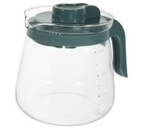 SILENRADAWN Grosse Théière en Verre 1700ml Résistante à Haute Température pour Maison et Restaurants, Bouilloire Pratique et Élégante pour Thé et Infusion Couleur Aléatoire