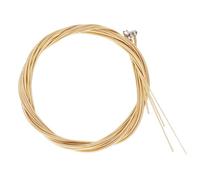 SILENRADAWN Jeu de Cordes de Basse Acoustique 5 Cordes Pratique et Portable en Acier Carbone et Laiton, Résistant à L'usure, pour Guitares Électro-acoustiques