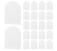 SILENRADAWN Lingettes démaquillantes en coton doux - 120 pièces non tissées - Texture perlée et forme ergonomique - Pour visage et nettoyage oral - Destinées aux femmes