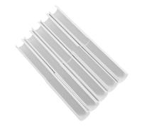 SILENRADAWN Lot de 10 Clips pour Cadre de Broderie, Boucles en Pvc Blanc, Fixation Lisse pour Métier à Broder, Fournitures pour Point de Croix
