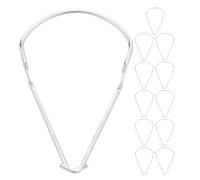 SILENRADAWN Lot de 12 protège-lames de débroussailleuse : protections en acier inoxydable pour lames de débroussailleuse - Couvercles de rechange universels - Accessoire pour outils de jardinage