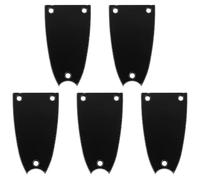 SILENRADAWN Lot de 5 Caches-Tiges de Réglage en Métal de Cloche 3 Trous Compatible Guitares Électriques et Basses Protection Anti-Interférences Magnétiques Accessoire Guitare Essentiel