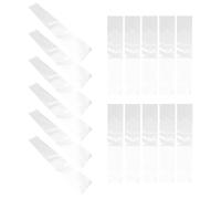 SILENRADAWN Lot de 50 Paquet Transparents pour Cravates Hommes, Plastique Anti-Statique et Résistant aux Rayures, Organiseur pour Tiroir, Adapté aux Cravates de 8 Cm de Large