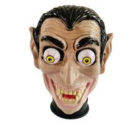SILENRADAWN Masque à Ressorts Yeux Beige en Plastique Pp pour Halloween et Carnaval, Accessoire de Fête Effrayant Adapté aux Performances de Danse Hip-hop et Danse Classique