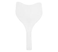 SILENRADAWN Masque de Coupe Capillaire Visage en Plastique, Protection Précise Les Cheveux Coupés, pour Salon de Coiffure et Barbiers
