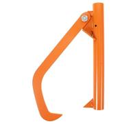 SILENRADAWN Outil de Bûcheron Robuste en Métal Rouge pour Sécuriser et Tourner les Bûches, pour Manipuler Arbres et Rondins Facilement