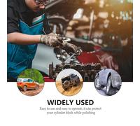 SILENRADAWN Outil de Rodoir Cylindres de Frein à Trois Mâchoires Flexible pour Moteur Voiture Moto et Équipement Industriel Ajustable avec Écrou Ressort