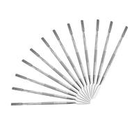 SILENRADAWN Outils de Réparation Électronique 12pcs en Métal Argenté, Spatules Polyvalentes et Portables pour Démontage et Ouverture de Téléphone et Ordinateur