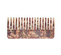 SILENRADAWN Peigne Démêloir Large Acétate Antistatique pour Cheveux Épais Bouclés et Ondulés Outil Coiffure Ergonomique pour Massage Du Chevelu et Démêlage Facile