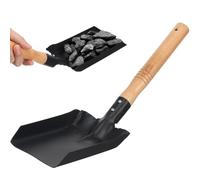 SILENRADAWN Pelle à Terre de Jardin Petite Pelle à Main en Fer Manche en Bois pour Jardinage et Plantation Familiale, Légère, Pratique et Multifonctionnelle pour Creuser la Terre et