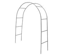 SILENRADAWN Pergola Métallique Décorative en Fer Vert, Arche Décorative à Monter Soi-même pour Jardin et Intérieur, pour Plantes et Vignes Grimpantes, Légère et Facile à Assembler